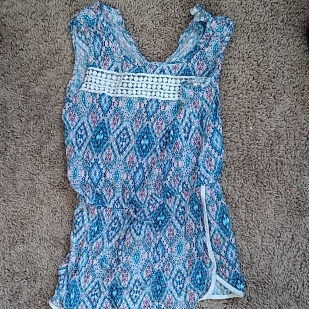 Cute Blue Romper